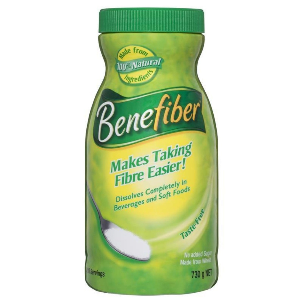Benefiber 730gm Jumbo 25,75oz kuitu Supplement Powder 208 Serves