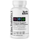Probiootti täydentää 15 päivän puhdistus ... Taattu säilyvyys vakaat probiootit Ruoansulatus & Colon Health tasapaino Gut Flora...