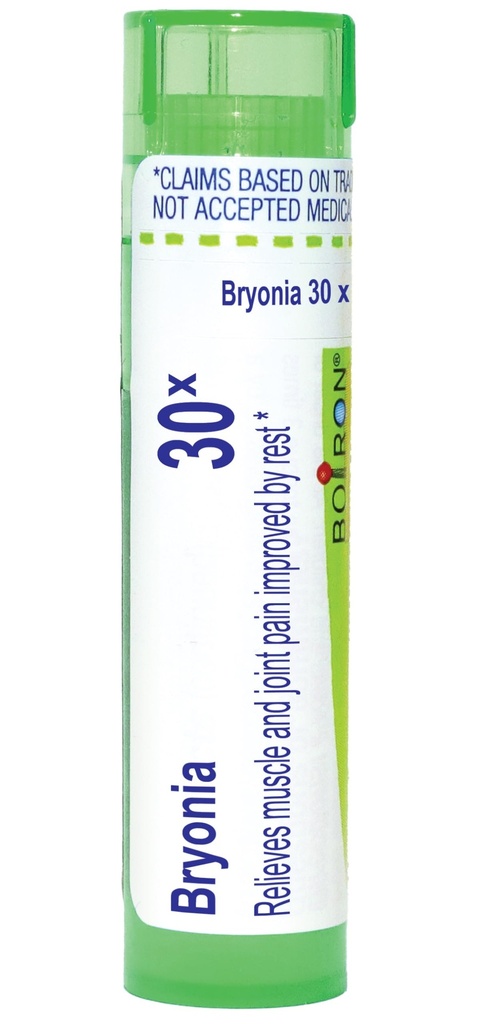 Boiron Bryonia 30X Homeopaattista lääkettä lihas- ja nivelkipuun - 80 pelletit