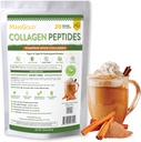 MariGold Grass-syöte Collagen Peptides Powder Pumpkin Spice 1LB - 100% Pure, tyyppi I & III Naudan hydrolysoitu kollageeni, ei-GMO, Hormoni vapaa, soijaton, gluteeniton, Dairy Free, Keto-Friendly