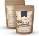 Tiger Milk Mushroom Supplement (Lignosus Rhinocerus) 3oz (85g) | Stöder Lungs & Respiratory Health - Herbal Extract - Non-GMO, Vegan, Organic | 40 portioner