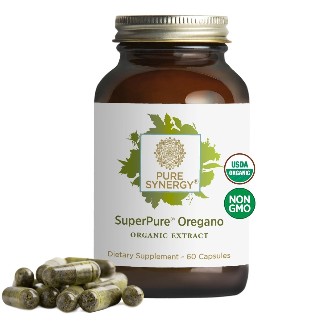 PURE SYNERGY SuperPure Oregano Extract ... Oregano Oil Extract kapselit ... Organic Oil and Leaf Supplement...