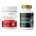 Juvenon BloodFlow-7 Nitric Oxide Supplement med Nitrosigine + Alpha Gold Male