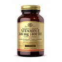 Solgar E-vitamiini 268 MG (400 IU) (d-Alfa-tokoferoli & sekoitettu tokoferoli), 100 Softgels - tukee immuunijärjestelmää ja ihon ravitsemus - luonnollinen antioksidantti - Gluteeniton, maitotuotteeton - 100 tarjoilu