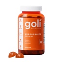 Goli Nutritional SuperFruits Beauty Gummy Vitamiini - 60 Count - Collagen-Promoting Ingredients - Secod Fruit, Vegan, Plant-Baseed, Ei-GMO, Gluteenittomat & Liivate