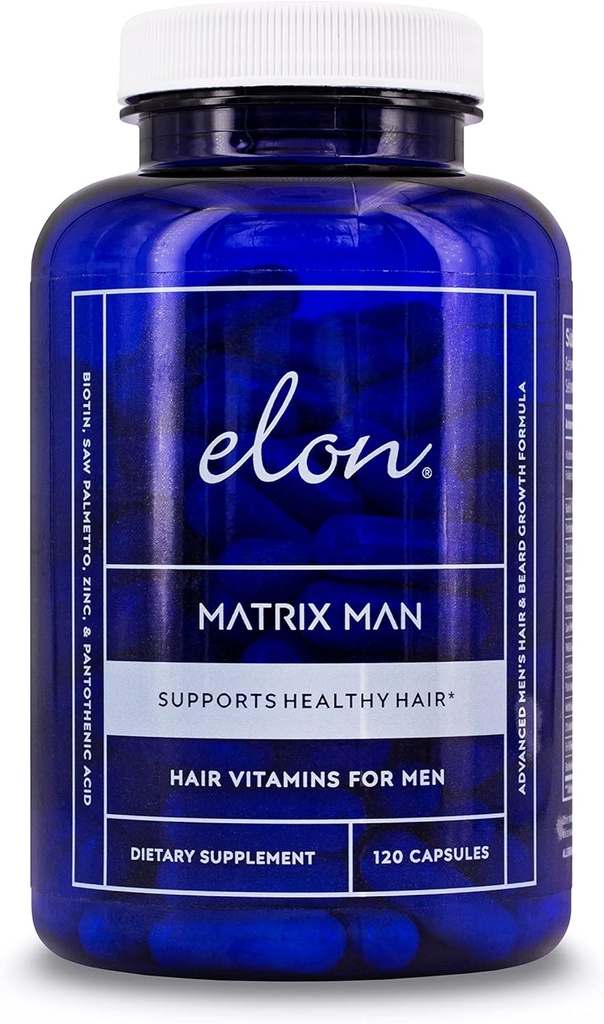Elon Matrix Man - 60 päivän tarjonta - hiusten kasvu vitamiinit miehille ...