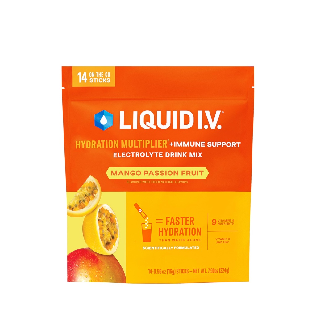 Liquid I.V.® Hydration Multiplier +Immune Support - Mango Passionhedelmät 