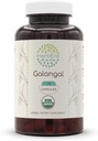 HerbEra Galangal 120 kapselia, 500 mg, USDA Organic Galangal (Alpinia Galangal) Kuivattu juuri (120 kapselia)
