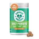 Doggie Dailies Probiootit koirille - Advanced Dog Probiootit prebiootit - edistää digestiivinen terveys - tukee immuunijärjestelmä ja yleinen terveys (Pumpkin) 225 pehmeät purut