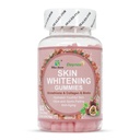 Skin Whitening Gummies, glutationi, Collagen ja Bioth, Hydrated Youthful Skin, Glow and Spots Fading, Anti-Aging, 60