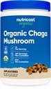 Nutricost 100% Organic Chaga Mushroom Powder 8oz (227 tarjoilua) - Certified USDA Organic, Gluteeniton & GMO