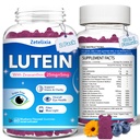 2 Pack Lutein Gummies, 12 in 1 Lutein ja Zeaksantiini lisäravinteet Silmä vitamiinit Gummies for Adults, Eye Health täydentää useita vitamiinia edistää silmän ja näkö - 120 Gummie