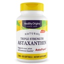 Terve alkuperä Astaksantiini 12 mg (Luonnollinen, Astapure, Triple Strength, Ei-GMO, Gluteeniton, Eye Support, Joint Support, Immunosupport), 60 Softgels