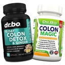 Colon Cleanser Detox Supplement Capsules - 15 Day Colon Cleanse Pills & Probiotic Herbal Formel - Daglig tarmrörelse Supplements för tarm mage Bloating Digestive Gut Cleansing Support