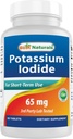 Best Naturals Kalium Iodide 65 mg - Ravintolisä, 60 tablettia (60.