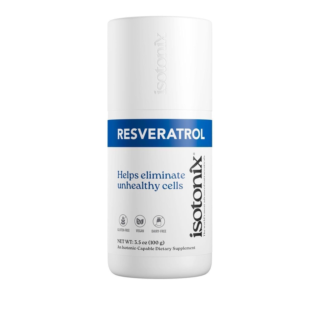 Isotonix Resveratrol Supplement med Resveravine, BioVin och VitaBlue för cellulär hälsa, antioxidantskydd och kardiovaskulärt stöd - 30 portioner