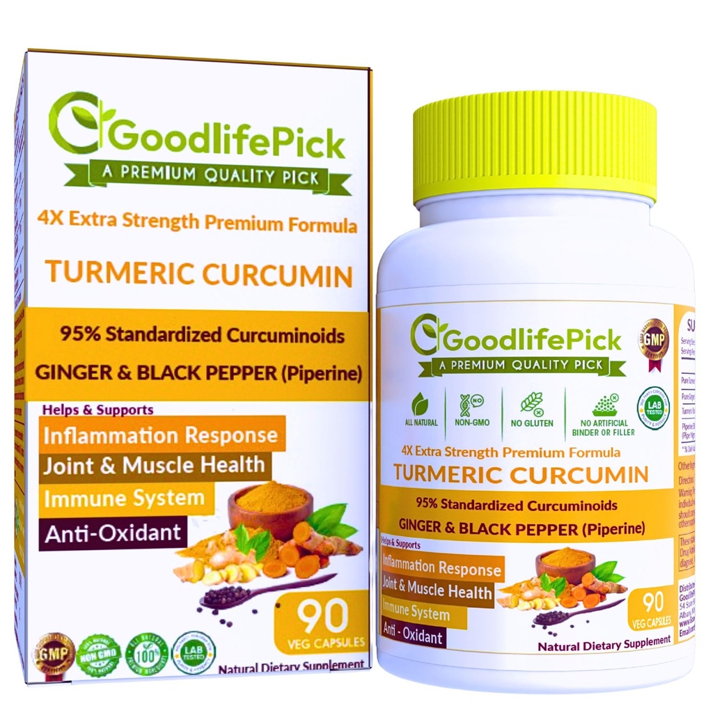 Premium Turmeric kapselit inkivääri ja Black Pepper. Kurkuman kurkumasta saatava kurkumaids & inkiväärijuuri Allnatural nonGMO NO Rice Powder NO Stearate NO Silica NO Gluteeni 90ct