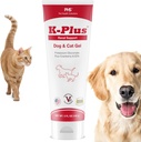 K-Plus Gel för hundar och katter - Kaliumcitrat & Cranberry Supplement för njure, urinvägshälsa, UTI Relief, Stone Prevention, Electrolyte Balance, Muscle & Heart Function - Made in USA - 5 oz