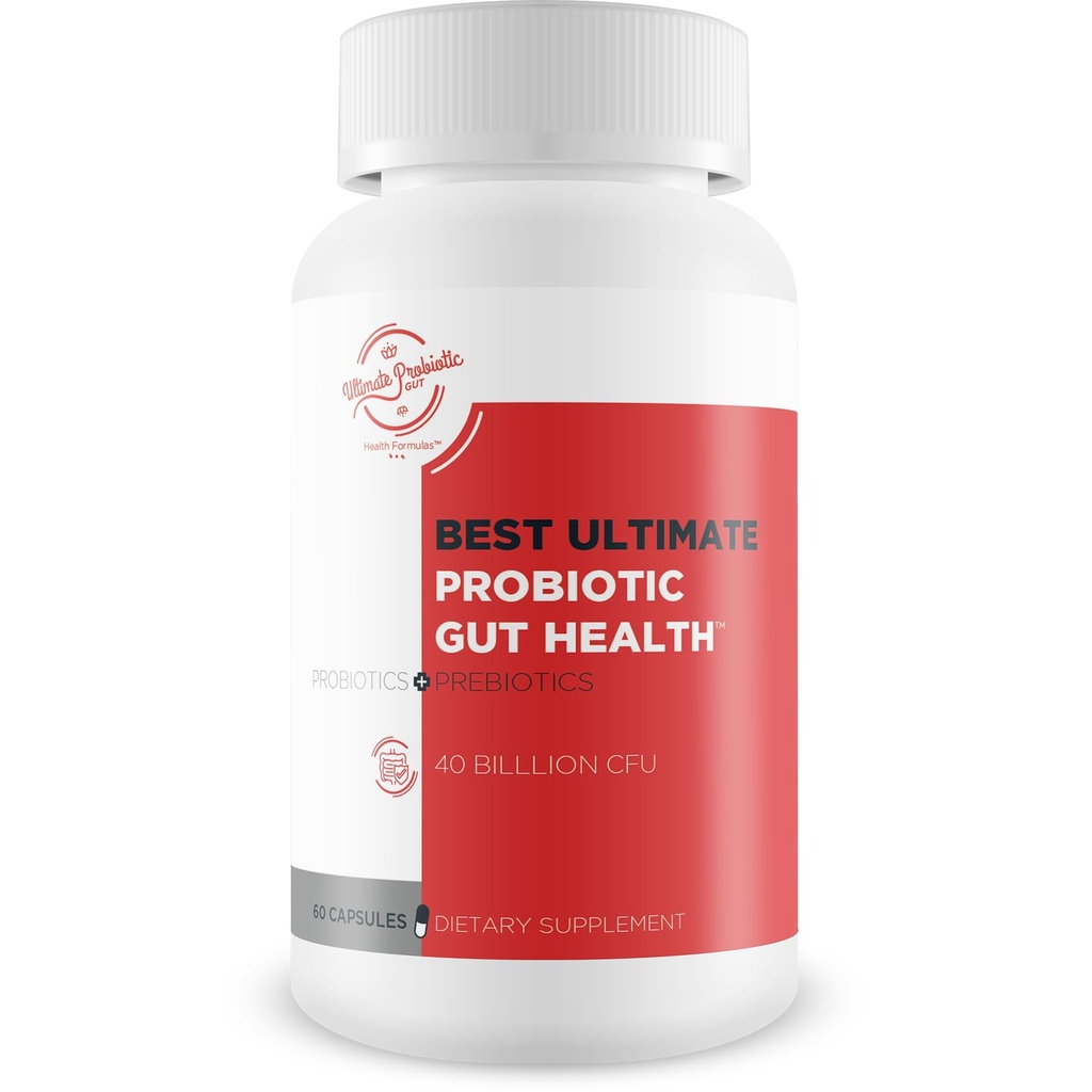 Paras Ultimate Probiootti Gut Health - Paras Yhteensä Gut Palauta Probiootti - Ultimate 11 Kanta Probiootit & Prebiootti Formula palauttaa Gut Health - Vuotava Gut täydentää - Acid Reflux Probiootit