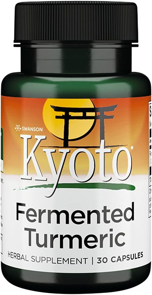 Swanson Kioto Fermented Turmeric 30 CAPS