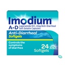 Imodium A-D Nopeasti toimivat ripulilääkkeet, Loperamidi HCl 2 mg, Matkustaa Essential Ripuli Relief Medicine aikuisille, 24 kreivi, Ripulilääkkeet, Ikä 12+, Helppo niellä