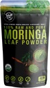 100% Raaka ja puhdas Moringa Leaf Powder. Organic Certified Moringa Leaf. Natural Superfood Essential Aminohapot, Antioksidantteja, ja Omega 3, 8 oz Resealable Bag.