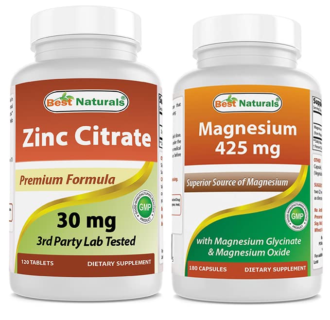 Sinkkisilikaatti 30 mg & Magnesium Glycinate 425 mg