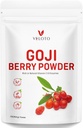 Goji Berry Powder, Wolfberry Extract 10:1 Pure Goji Berry Herbal Extract Powder for Eye Health, Natural Vitamiini C Antioksidantti, Ei-GMO, Gluteeniton, Sulfiittivapaa, 1lb (16Oz)