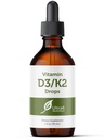 Ultra6 Nutrition Vitamin D och K2 Drops - Liquid Vitamin D3 med K2 Supplements for Adults - Easy-to-Take, Flavor-Free, Highly Absorbable VIT D3 och K2 Supplements, Made in USA (30 ml)
