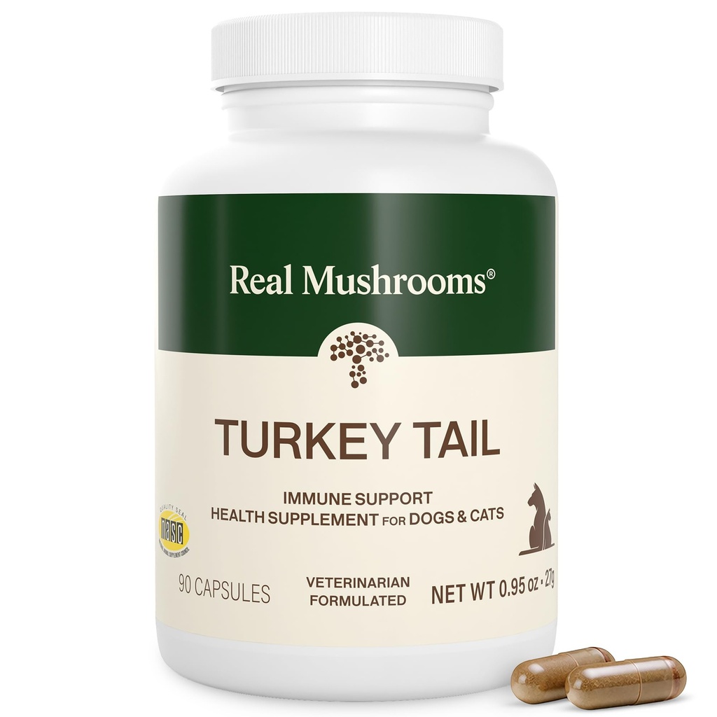 Real Sienet Turkki Tail kapselit lemmikkieläimet ...Kat Probiootit ja koiran vitamiinit...