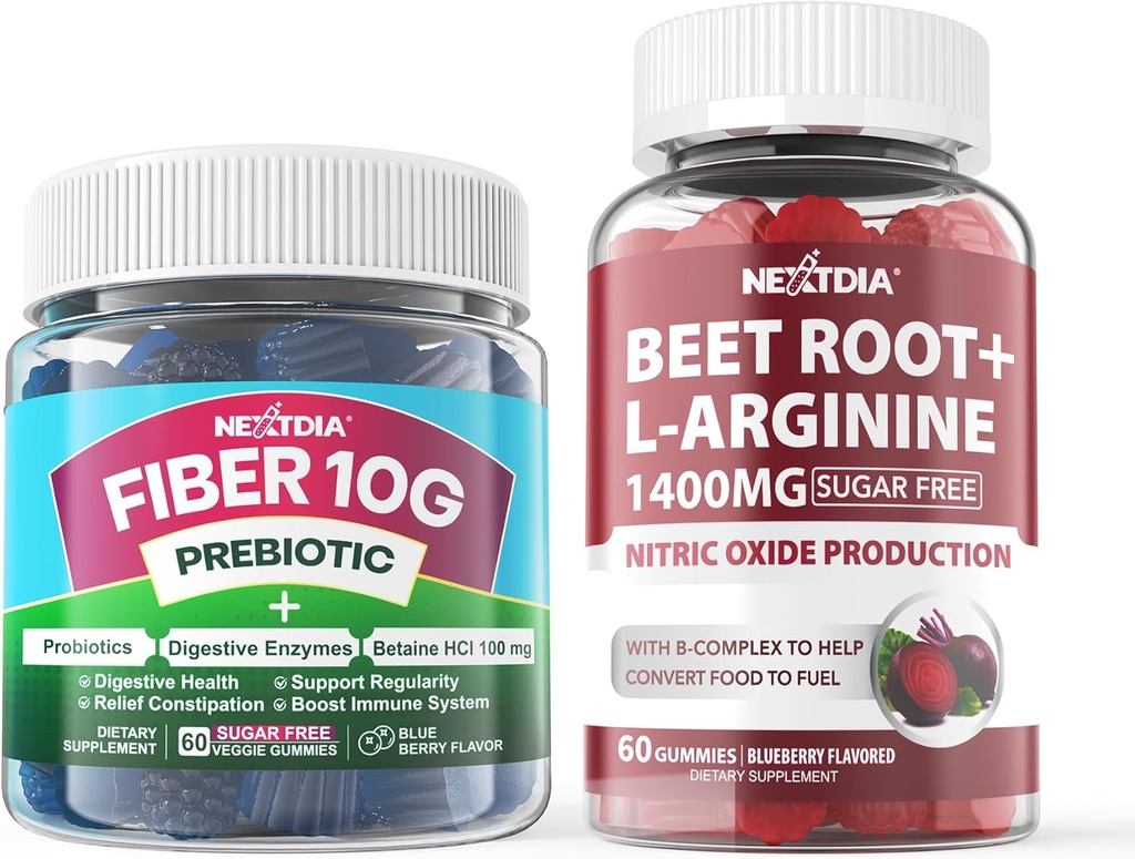 Kuitu Gummies aikuisille + Beet Root Gummies
