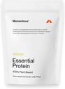 Momentous Essential Vegan Protein Powder - 20g Kasvipohjainen proteiini - NSF Certified, Gluteeniton, ei-GMO, 20 tarjoilua tärkeään arkikäyttöön, Vanilla Chai