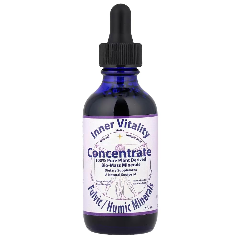 Inner Vitality, concentral, Fulvic/Humic Minerals, 2 fl oz