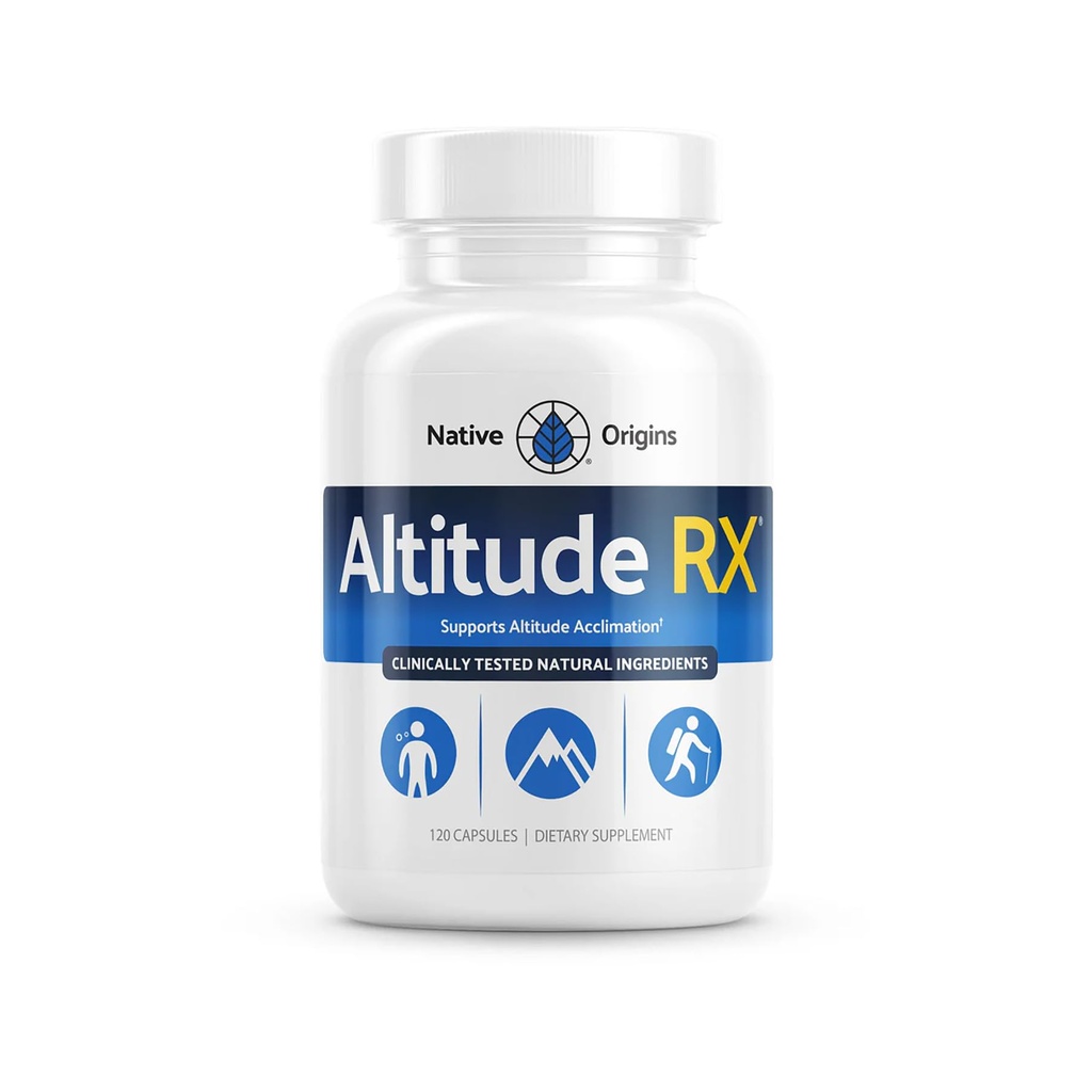OxyBoost Complex. Altitude Formel för Acclimation to Ski or Mountain Trips med vitamin C, Alpha Lipoic Acid (60 portioner)