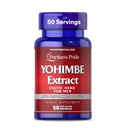 Puritans Pride Yohimbe Exotic Herb för Män 250 mg (1000mg Equivalent), Kosttillskott, 50 Rapid Release Capsules
