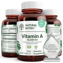 Luonnollinen Nutra A-vitamiini 10 000 IU Softgels ...