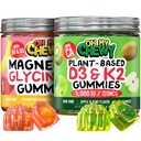 OH MY CHEWY Magnesium + D3K2 Gummies Bundle ... 2 pullot (60 pullot)