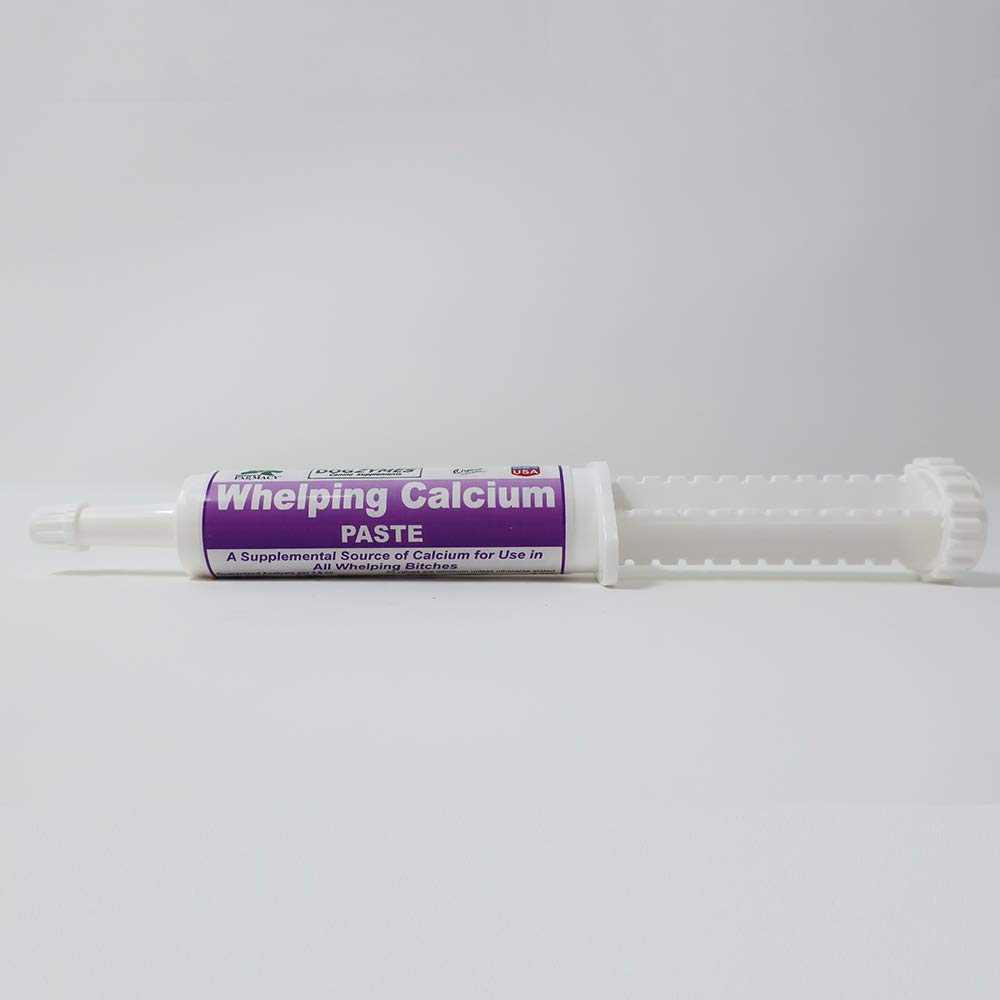Canine Whelping Calcium Paste kombinerar kalciumpropionat, kalciumlaktat och vitamin D3 för bättre kalciumabsorption