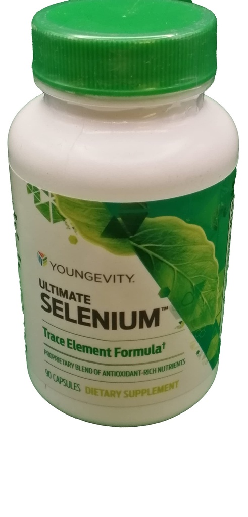 Ultimate Selenium + Cofactors - Essential Mineral Supplement för immunstöd, antioxidantförsvar, sköldkörtelfunktion och cellulär hälsa (I-selenomethionine) - (90 kapslar)