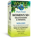 Luonnollinen tekijä Koko maa ja meri Naisten 50+ Multivitamiini & Mineral, 1 Tarjoilu sisältää ravitsemus ekvivalentti 1⁄2 lb kasviksia, 120 tablettia