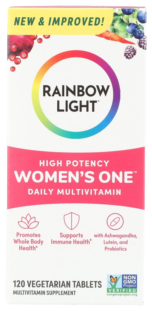 Rainbow Light Multivitamiini Naisten Yksi, Jauhe, 120