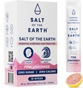 Earth Premium Nolla-sokerinen Electrolyte - Valmistettu vaaleanpunaisella Himalajan suolalla - Hydraation Powder Packets 