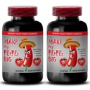 manliga förbättra piller ökar storleken - MAKE MIN PEPPER BIG - NATURAL MALE ENLARGEMENT, Maca, L-Arginin, Longjack piller, manliga prestationsförstärkare, tongkat ali för män, manliga libido piller, 2 Bot 120 Caps