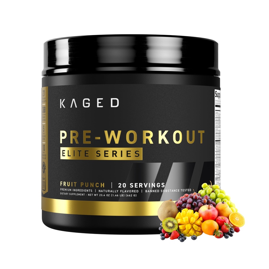 Kaged Pre workout Elite Powder 