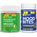 NATURAL STACKS Mood Bites + Mieliala Magnesium Gummies Bundle - positiivinen mieliala & stressi tuki* - 60 purut