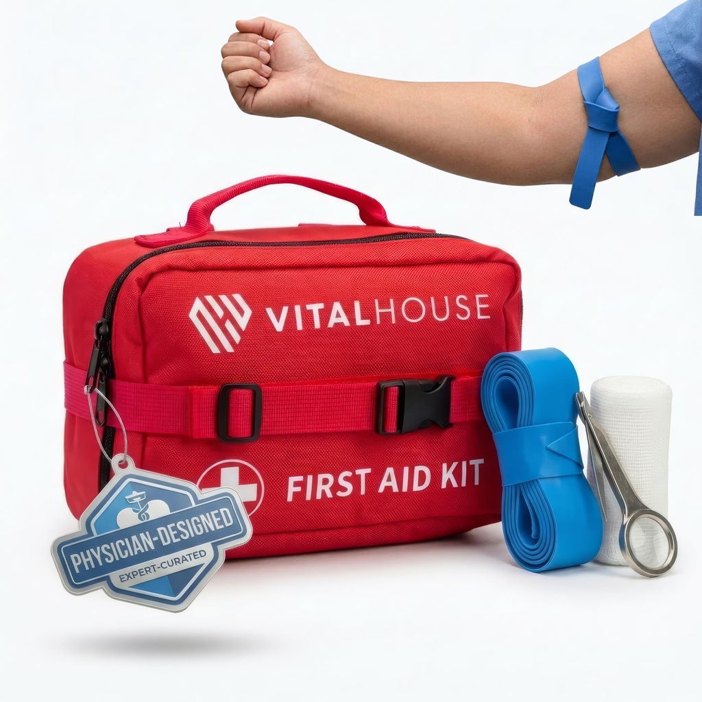 346 Piece ensiapupakkaus Survival - Professional Waterproof Trauma Medical Kit hätä, Ihanteellinen kotiin, toimisto, Auto, Matkustaa, Ulkona, Leirintäalue, Retkeily - Kannettavat hätätarvikkeet Bag