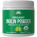 Organic Inulin Powder Natural Prebiotic Fiber for Gut Health. USDA Organic Raw Plant Based Vegan Prebiootit FOS Supplement Jerusalem Artisoke. HSA + FSA-tukikelpoiset vitamiinit Ainoastaan hyväksytyt
