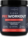 Tyyppi Zero Clean Pre Treout (11.3 oz, Fruit Punch) + Punajuuri + L-arginiini + L-sitruline, 2G Arginine, L-Citrulline Malaatti, Beta A, Sokeriton, Organic Coffeine Preworkout Men & Women