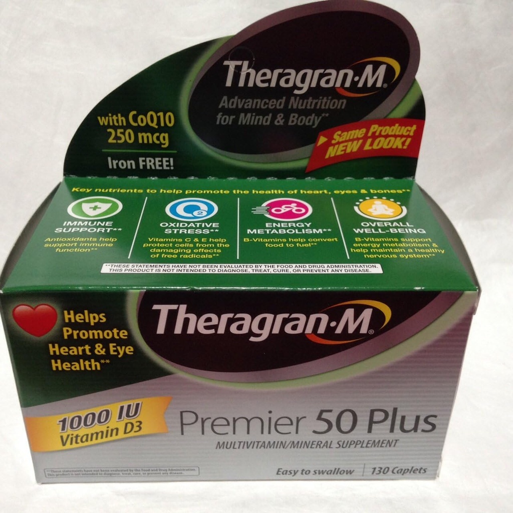 Sytugow Supplement med Lutein & Lycopene, 130 Caplets. Premier 50 Plus