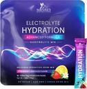 Elektrolyyttejä Hydration Packets - Keto Recovery Powder with Kalium, Magnesium, Natrium, Sinkki & C-vitamiini, Sokeriton, Hydraation Elektrolyytti neste juoma Mixes, Vegan, Mansikka sitruuna (16 pakkaus)